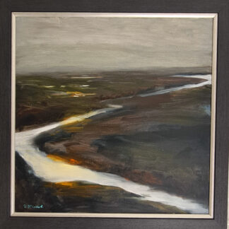 Landscape Painting oil on canvas of Boyne Valley Co.Meath